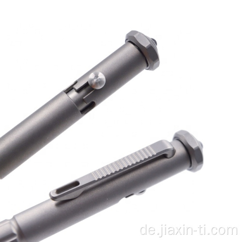 Bester Preis CNC Titanium Stift für Camping im Freien